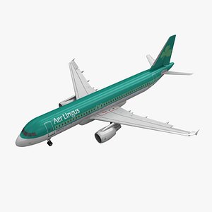Airbus A320 Aer Lingus Animated