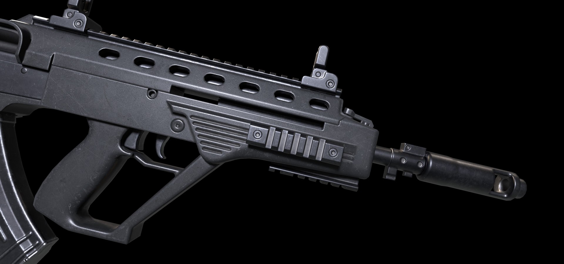 Malyuk Or Vulcan Rifle Lowres 3D Model - TurboSquid 2544817