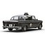 Checker Cab Simple Interior