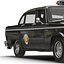 Checker Cab Simple Interior