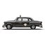 Checker Cab Simple Interior