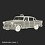 Checker Cab Simple Interior