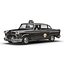 Checker Cab Simple Interior