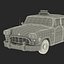 Checker Cab Simple Interior