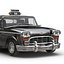 Checker Cab Simple Interior