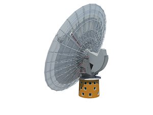 parkes observatory radio telescope 3D model