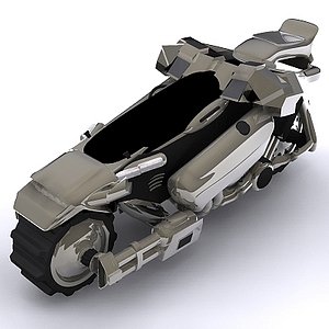 3d bike sci-fi