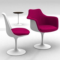 Tulip Chairs Armchairs and Tables ------------- Eero Saarinen - Knoll