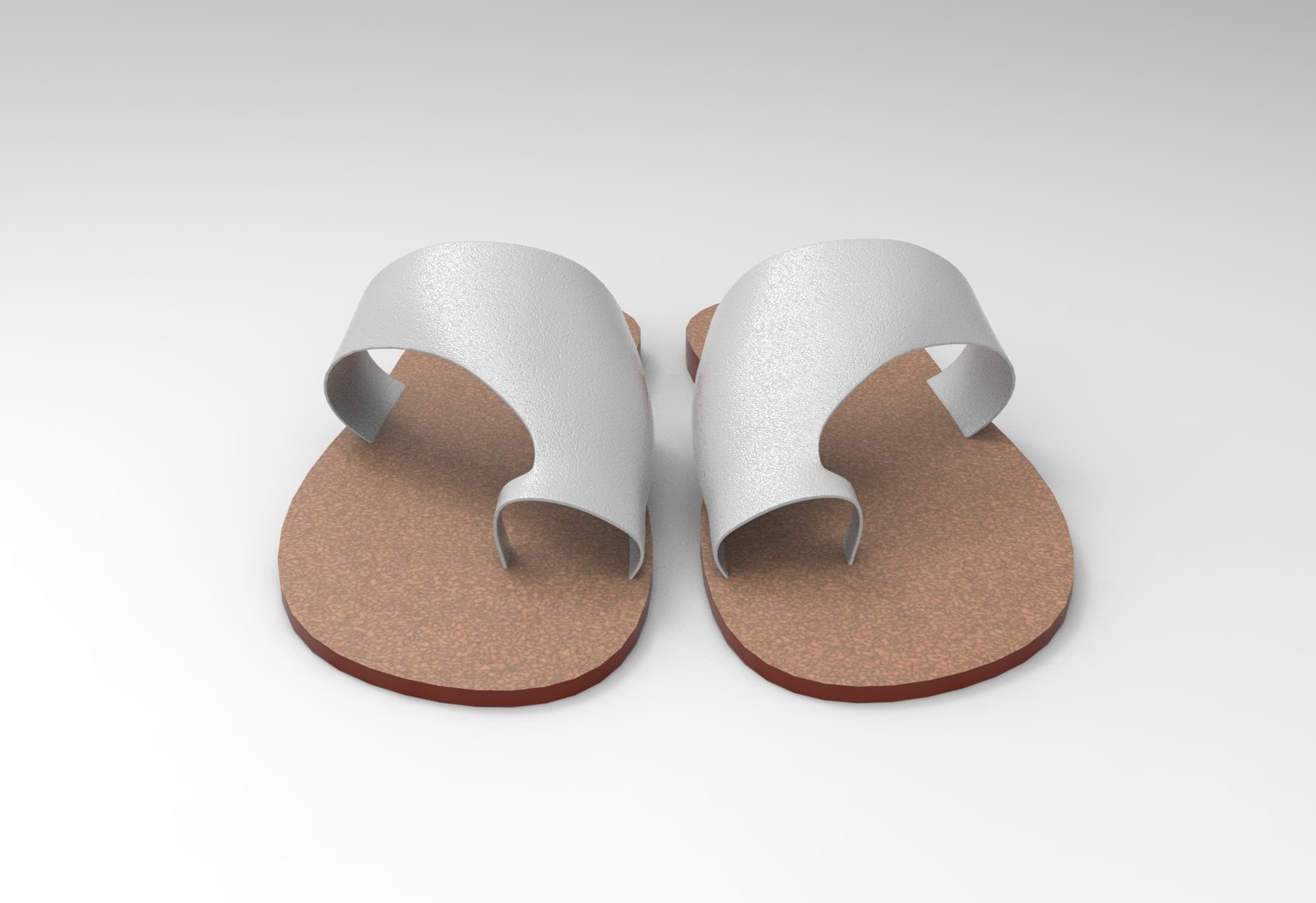 3D Cut-Out Flats Slipper - TurboSquid 1967316