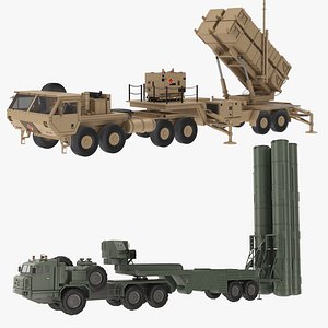 3D Mim-104 Patriot and S-400
