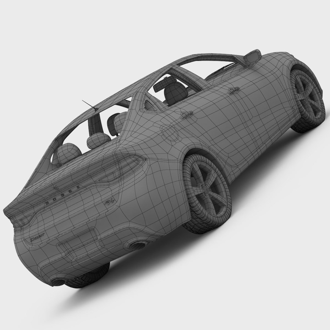 Dodge Dart R T 3d Model