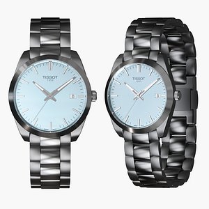 3D Tissot PR 100 34MM Watch