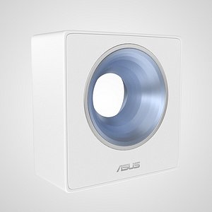 3D asus blue cave model