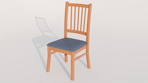 3D wood designer chair