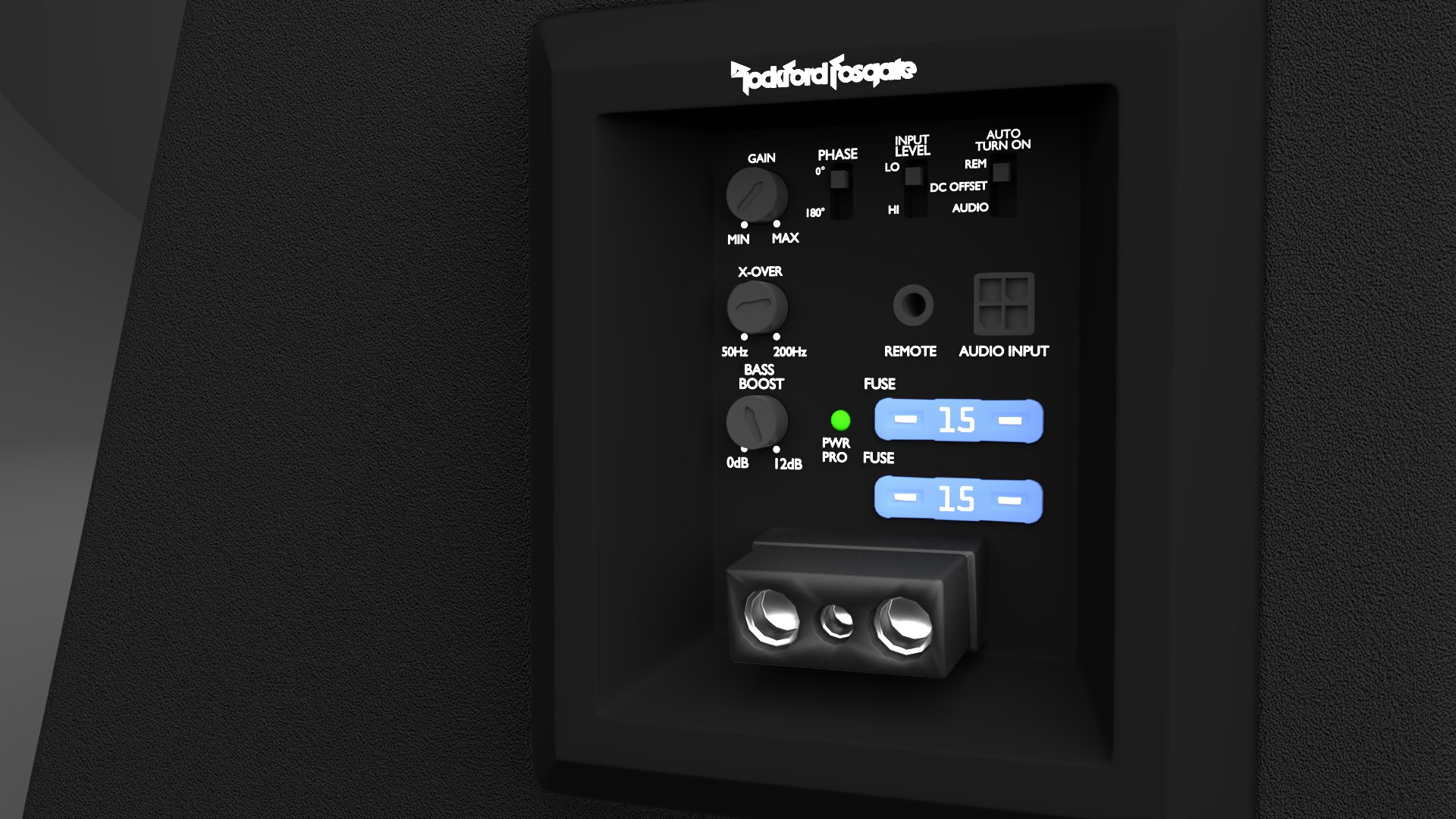 ロックフォード P300-8P PUNCH POWERED SUB アンプ+サブウーファー+BOX