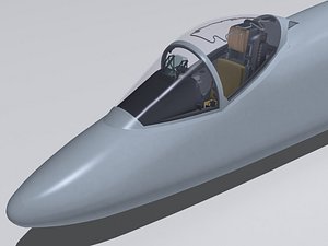 AV-8 cockpit front fuselage