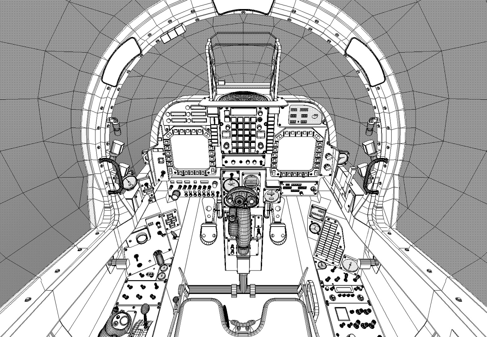 3ds Av-8b Harrier Cockpit