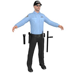 3D security guard 2