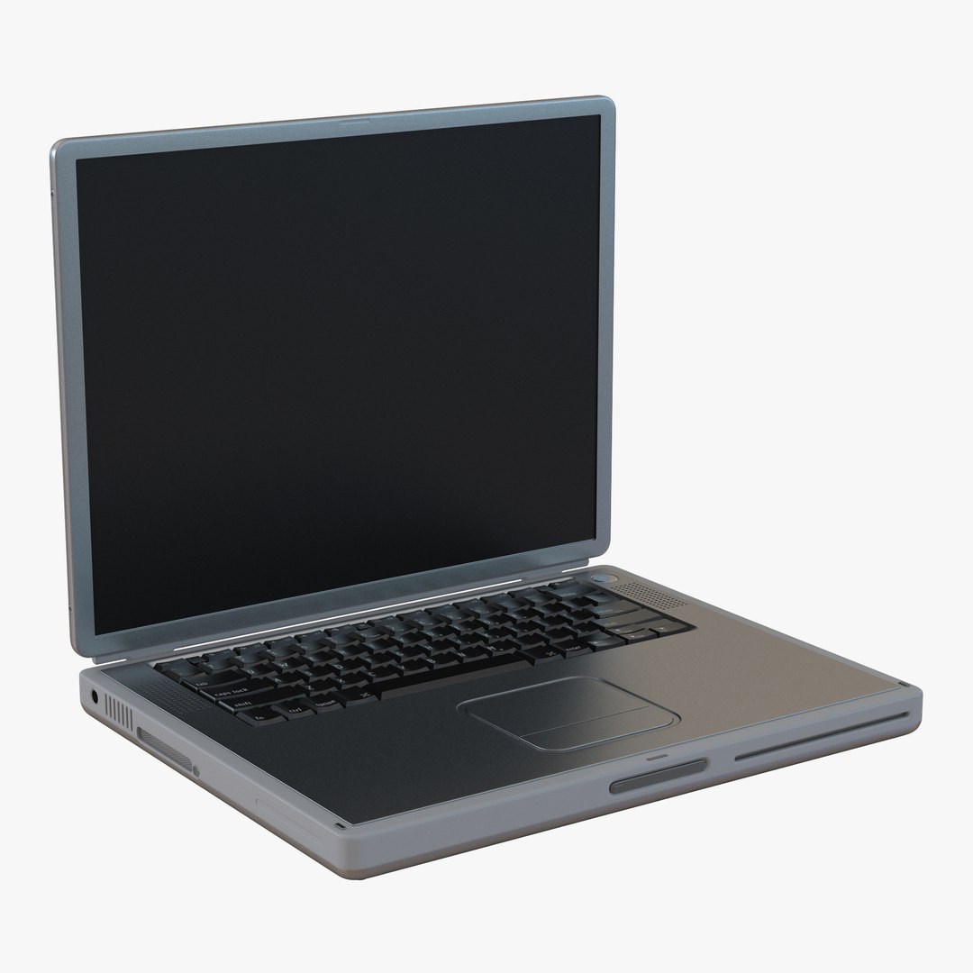 Generic Laptop 5 3D model preview