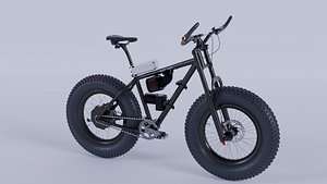 Foldable Bike 3D model