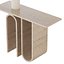 Console Velia with mirror Oreste with lamp Odete