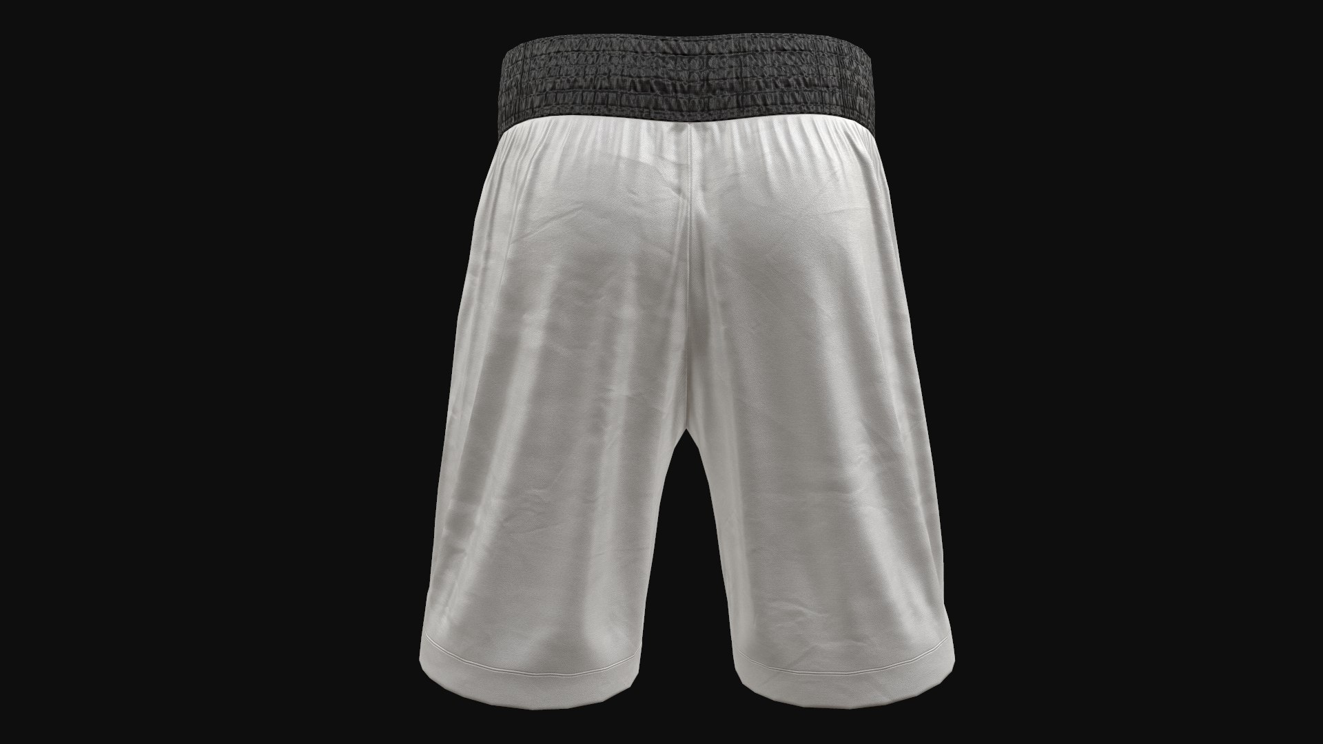 3D Basketball Shorts (Black & Grey)