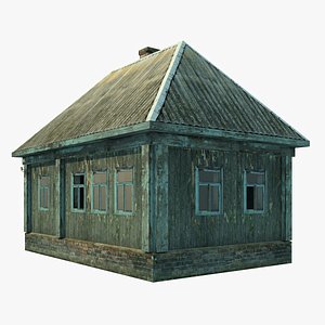 Abandoned Wooden House 3