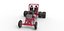 Diecast Wasserpumpe der alten Schule Sandbuggy Maßstab 1 bis 25