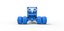 Diecast Wasserpumpe der alten Schule Sandbuggy Maßstab 1 bis 25