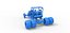 Diecast Wasserpumpe der alten Schule Sandbuggy Maßstab 1 bis 25