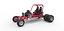 Diecast Wasserpumpe der alten Schule Sandbuggy Maßstab 1 bis 25