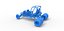 Diecast Wasserpumpe der alten Schule Sandbuggy Maßstab 1 bis 25