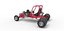 Diecast Wasserpumpe der alten Schule Sandbuggy Maßstab 1 bis 25
