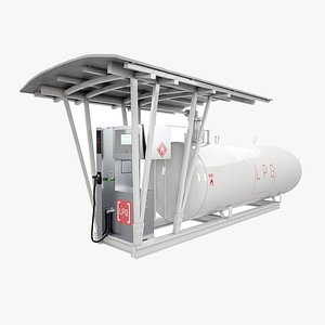 LPG Station and Tank