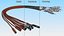 Jumper Wires Bended Black