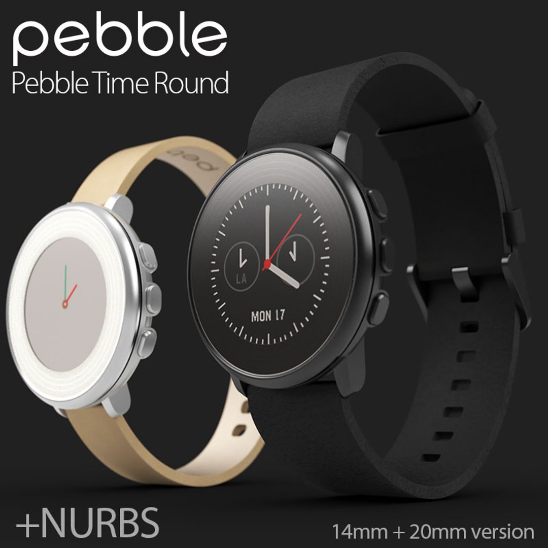 3d Pebble Smartwatch