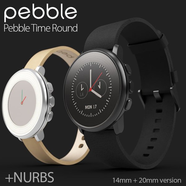 3d pebble smartwatch