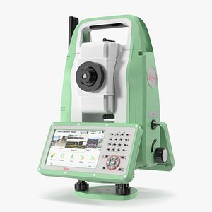Tacheometer Leica TS10 3D model