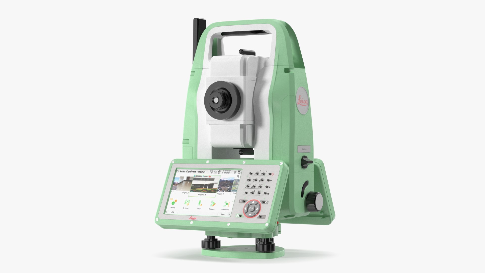 Tacheometer Leica TS10 3D 모델 - TurboSquid 2071356