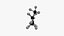 Molécule d'isohexane