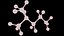 Molécule d'isohexane