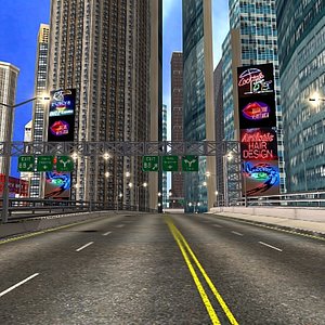 city skyscraper architecture 3d model
