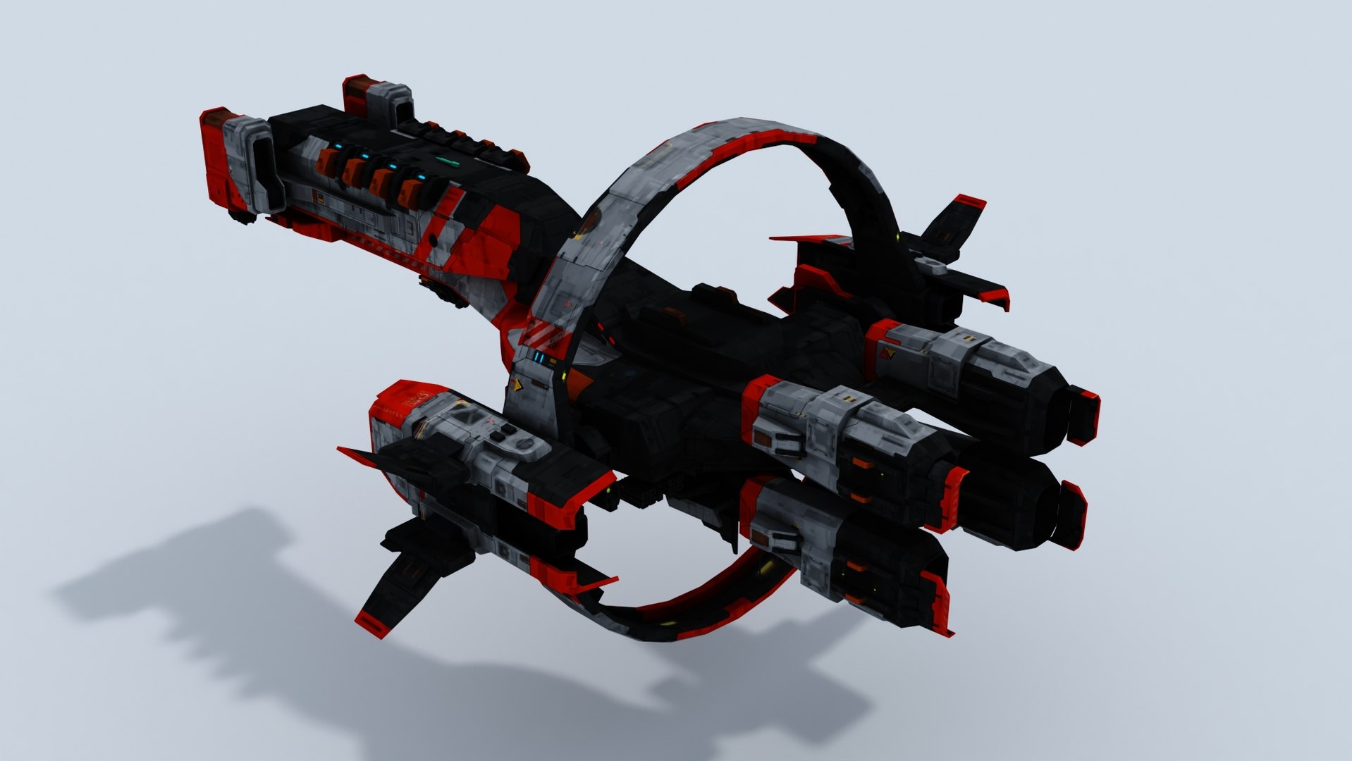 modelo 3d Nave espacial de ciencia ficción n.º 16 - TurboSquid 2309609