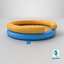 Soft Padded Play Bouncer Yellow Blue