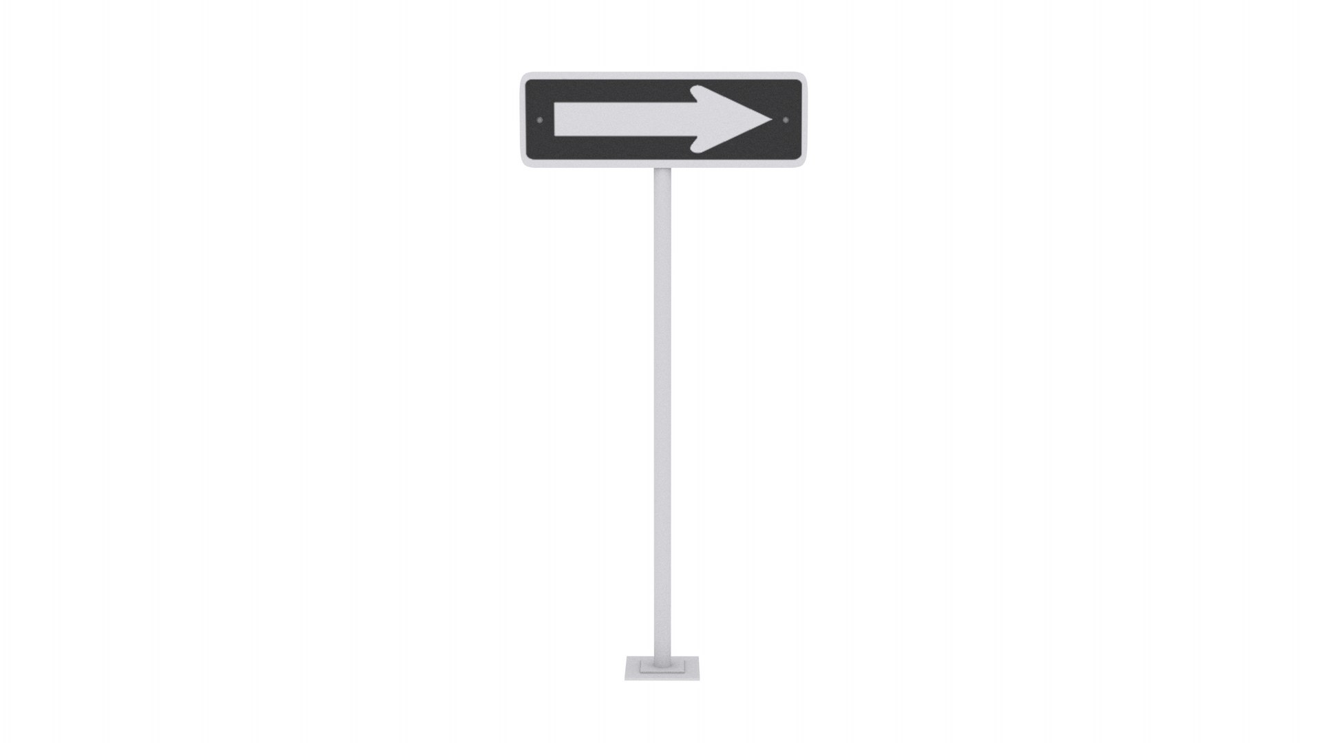 Right Direction 3D Model - TurboSquid 1200265