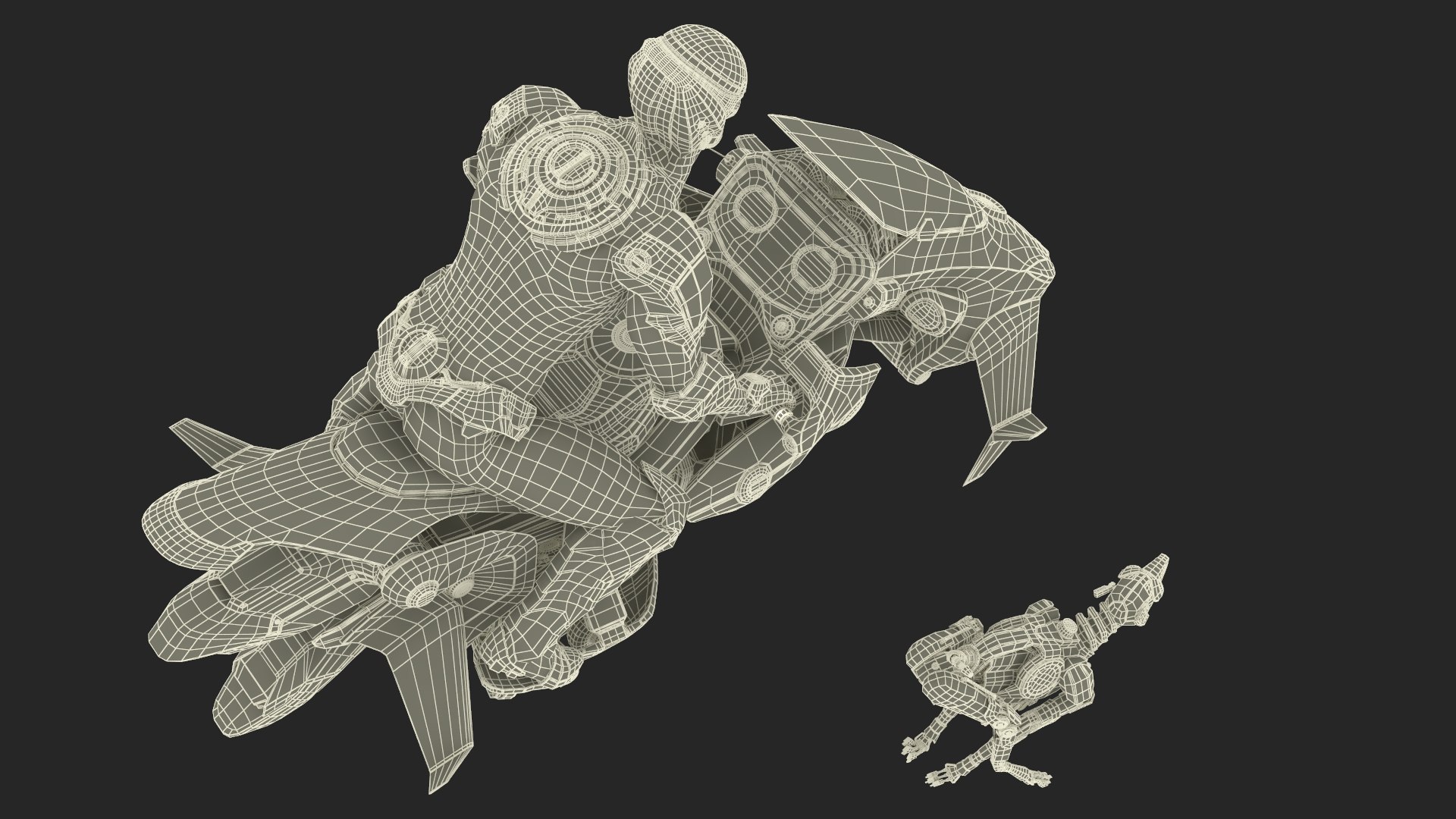 3D model Sci Fi Police Pilot on Hoverbike with Robot Dog https://p.turbosquid.com/ts-thumb/Vn/EIvc5m/Mz/scifipolicepilotonhoverbikewithrobotdog3dmodel021/jpg/1723929028/1920x1080/fit_q87/66f115f54380611934186d5d0242aa827e9b9815/scifipolicepilotonhoverbikewithrobotdog3dmodel021.jpg