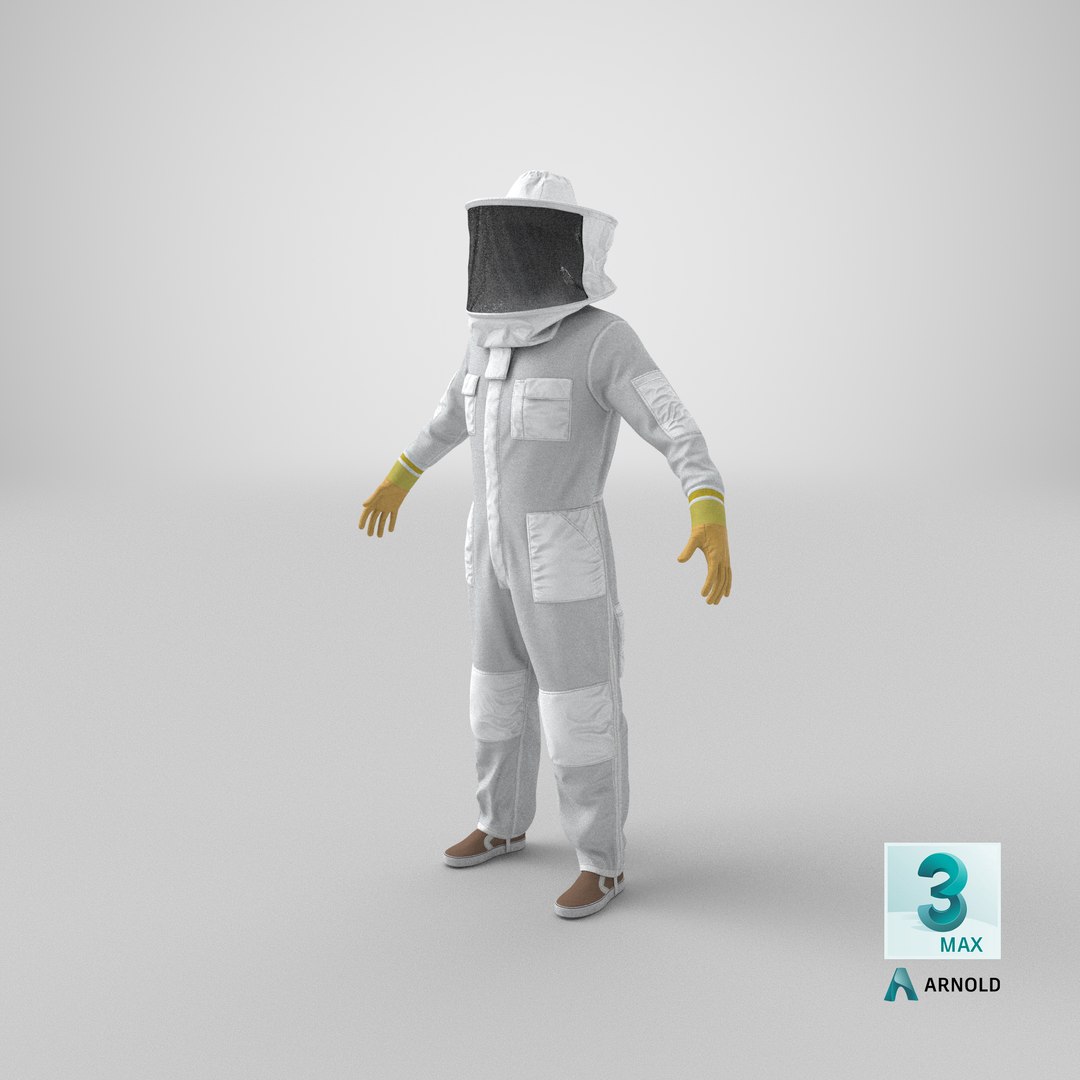 3D body bee protection suit https://p.turbosquid.com/ts-thumb/Vn/Gkg4AR/5s/stemcell_max_arnold_render/png/1635404874/1920x1080/fit_q87/45e8db846e4c1375b789f1c8641e27c811789e5b/stemcell_max_arnold_render.jpg