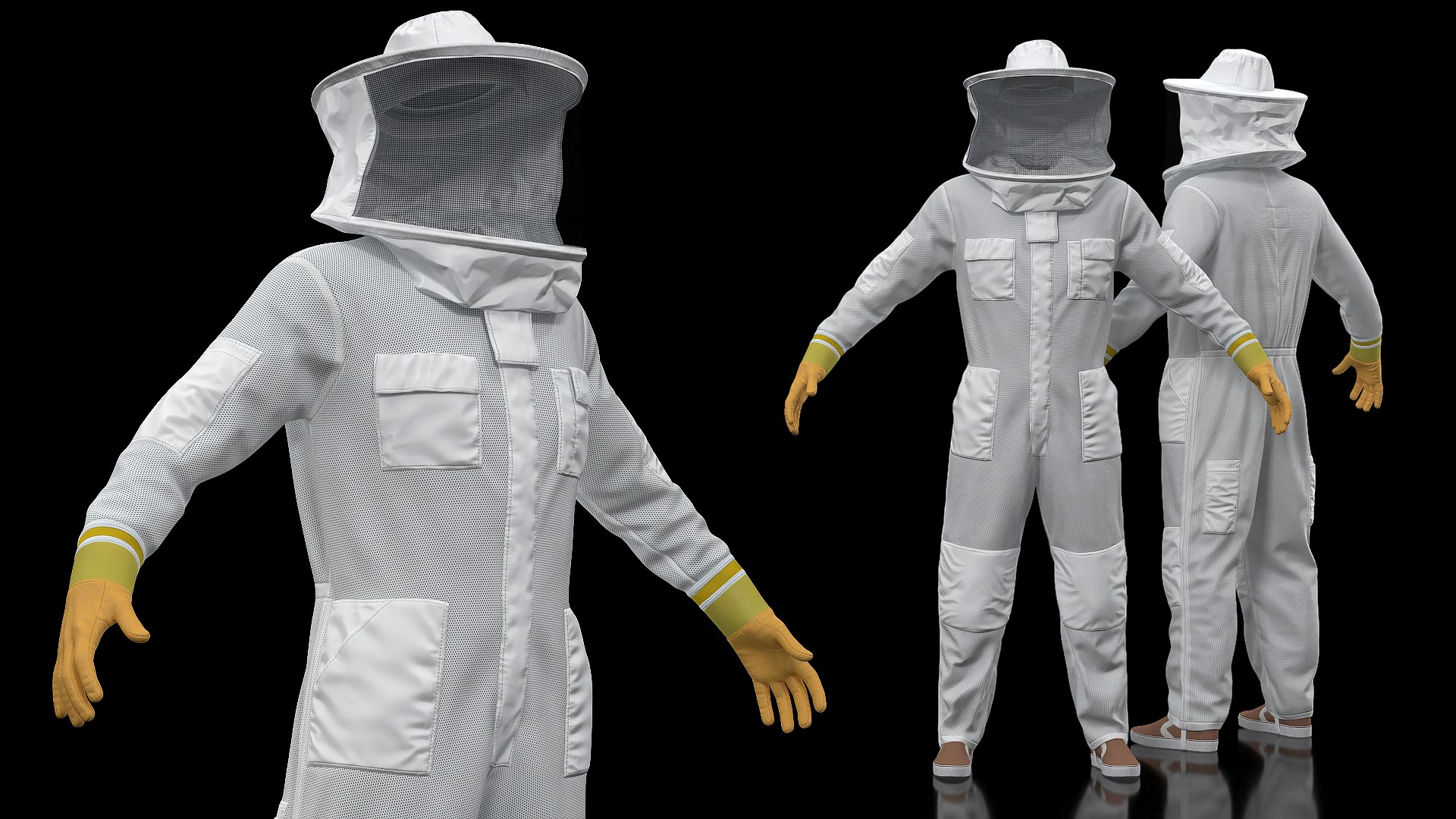 3D body bee protection suit https://p.turbosquid.com/ts-thumb/Vn/Gkg4AR/faLI5lgi/fullbodybeeprotectionsuit3dsmodel002/jpg/1605164242/1920x1080/fit_q87/18e35e4ca609f9f530b8ad2f2a40da9e037b260b/fullbodybeeprotectionsuit3dsmodel002.jpg
