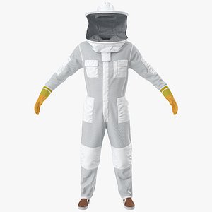 3D body bee protection suit