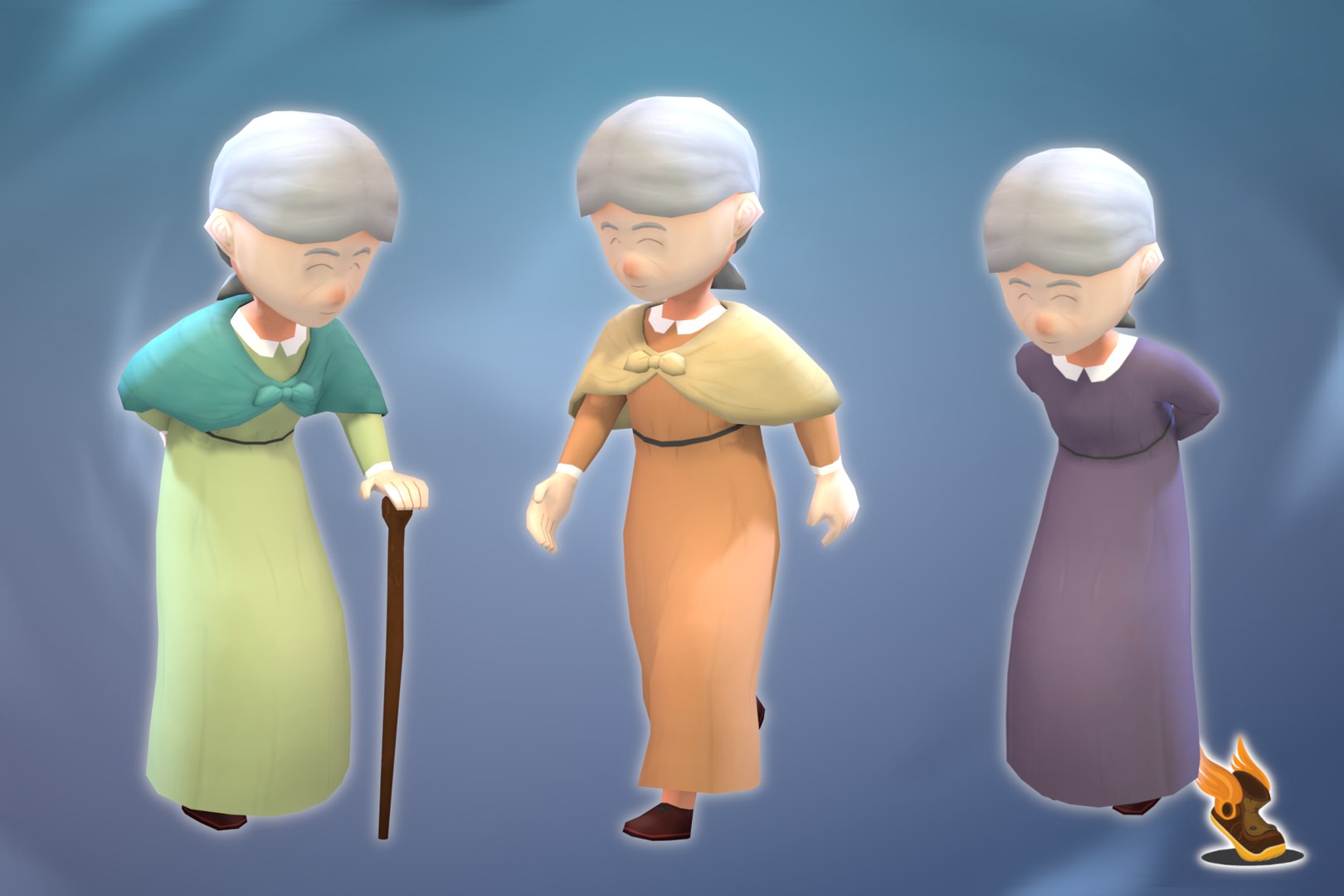 3D Stylized NPC - OldYoung Peasants Pack https://p.turbosquid.com/ts-thumb/Vn/Gukmjf/H2/24/png/1689598641/1920x1080/fit_q87/7c131a90090f0c477184912efeaad46f24b6e6f0/24.jpg